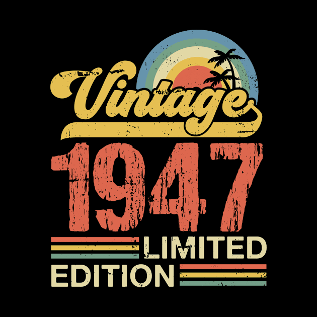 Retro vintage 1947 limited edition by Crafty Pirate 