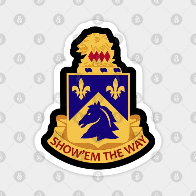 117th Cavalry Regiment wo Txt Magnet by twix123844