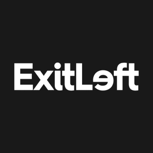 Exitleft Black T-Shirt