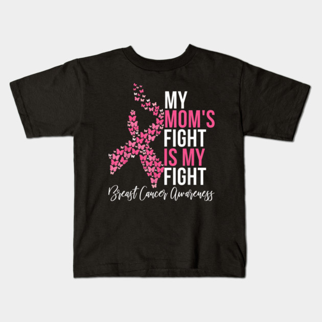 Fight Breast Cancer Youth T-shirt Pink Ribbon Awareness
