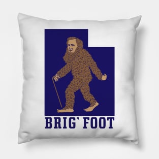 Brig' Foot in Utah Pillow