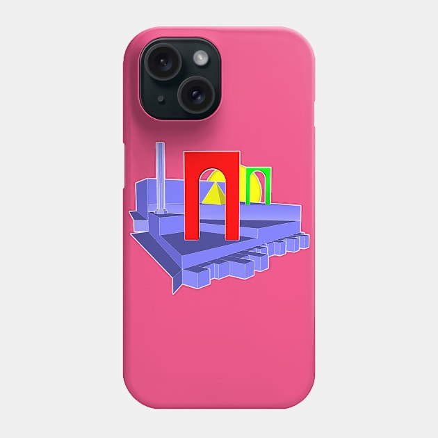 Giorgio de Chirico boots up his Playstation Phone Case by Zeroeroroo