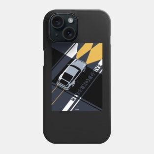 911 Turbo: Never Not Drive (Grey) Phone Case