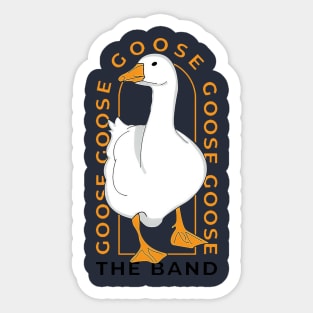 Goose Band Inspired Yeti Bear Holographic Sticker / Slap 
