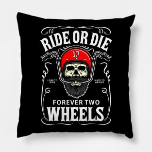 Ride Forever #2 Pillow