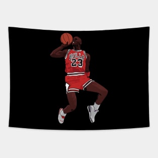 Michael Jordan Chicago Bulls Dunk Tapestry