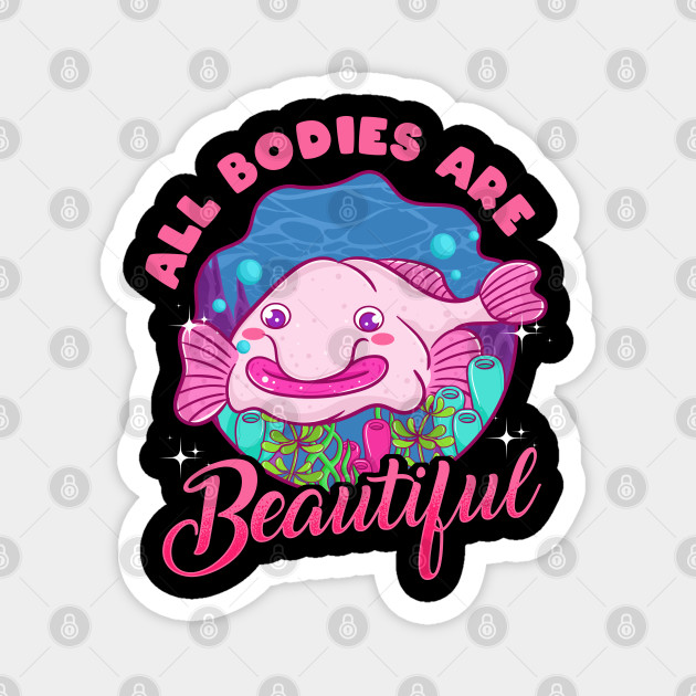 Blob Fish Fun Fact Magnet for Sale by KyleNesas