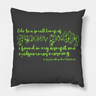 Vogon Poetry Pillow