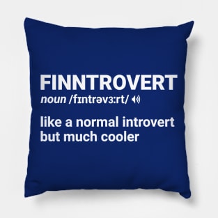 Finntrovert Pillow
