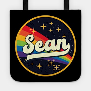 Sean // Rainbow In Space Vintage Style Tote