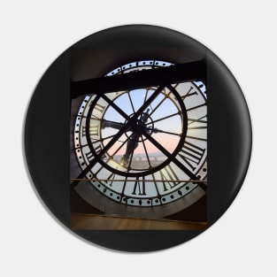 The clock at the Musée d'Orsay Pin