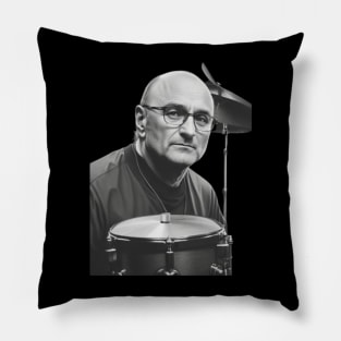 phil collins // vektor art design v2 Pillow