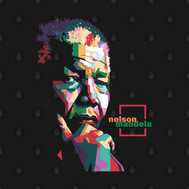 Nelson Mandela by emhArt