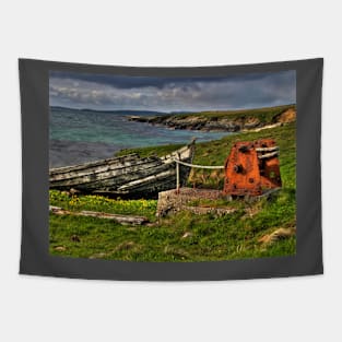 Fetlar boat - Fetlar, Shetland Islands Tapestry