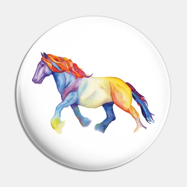 Rainbow Shire Pin by UntidyVenus