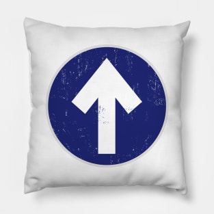 Mod Arrow Sign Pillow