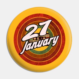 27 January Pin