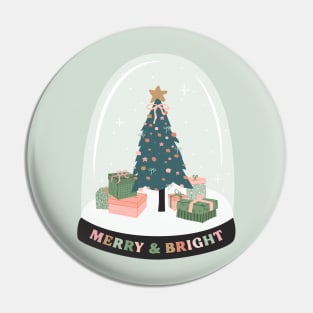 'This The Season / Christmas Snow Globe Pin