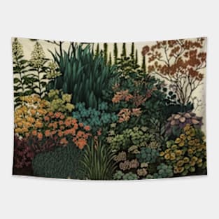 Beautiful Wildflowers garden Tapestry