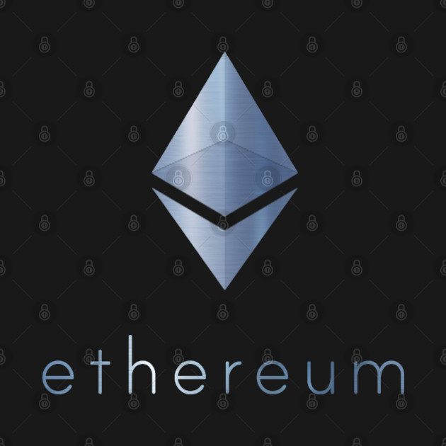 Ethereum (ETH) Logo - Metallic - Ethereum Face Mask - T-Shirt | TeePublic