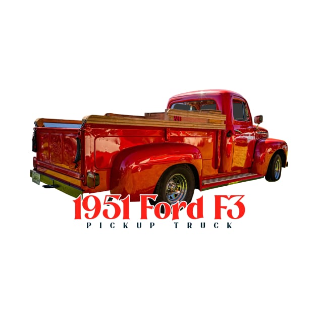 1951 Ford F3 Pickup Truck by Gestalt Imagery