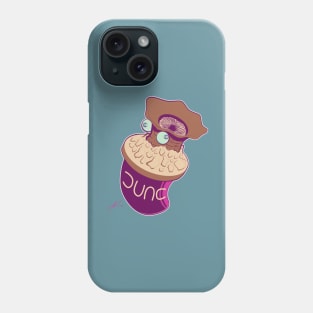 DUNC Popcorn Bucket by IAMO Phone Case