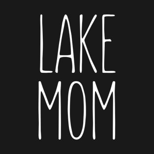 Lake Mom Long Letter T-Shirt