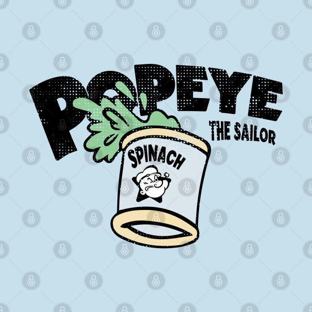 POPEYE SPINACH - The Sailor Can  | Vintage 1929 by SALENTOmadness