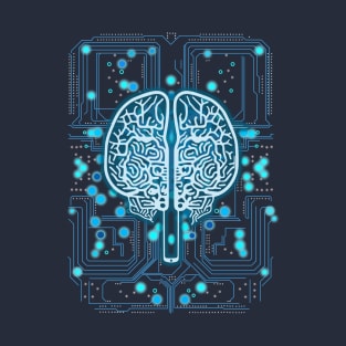 Artificial intelligence brain T-Shirt