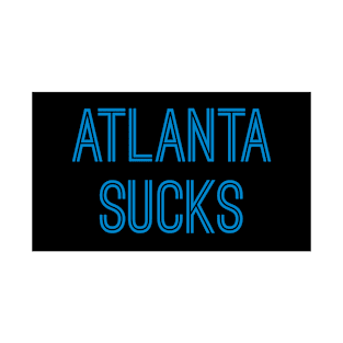 Atlanta Sucks - Black/Carolina Blue (Carolina) T-Shirt