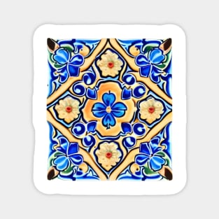 Vintage Italian Tile Magnet