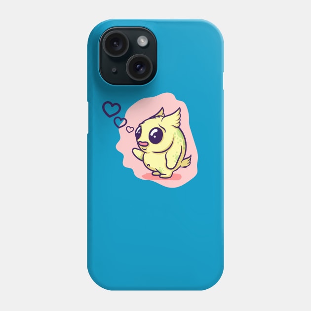 Cute Monster Phone Case by UniqueDesignsCo