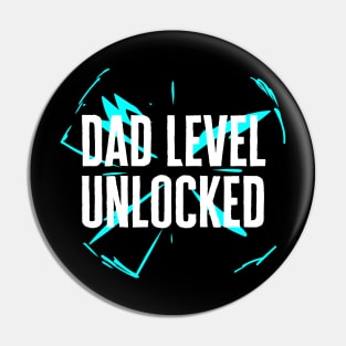 Dad Level Unlocked Pin