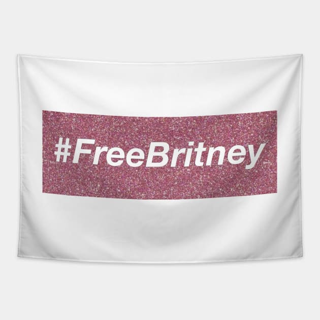 free britney sparkly design Tapestry by shreyaasm611