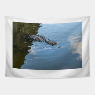 Blossom Trail  Alligator Tapestry