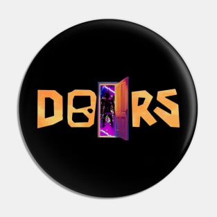 Open DOORS - Glitch (Roblox Doors) Pin