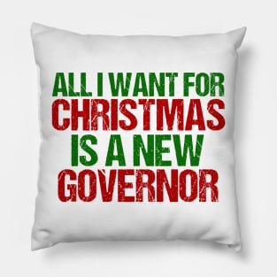 Funny Anti Governor Abbott Christmas Pillow