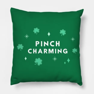 Pinch Charming Boys St Patricks Day Print Pillow