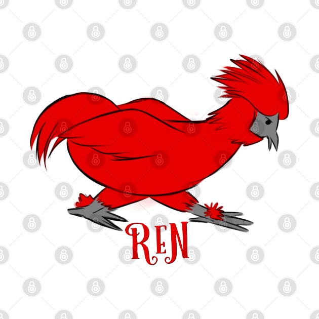 Ren with name by cozsheep