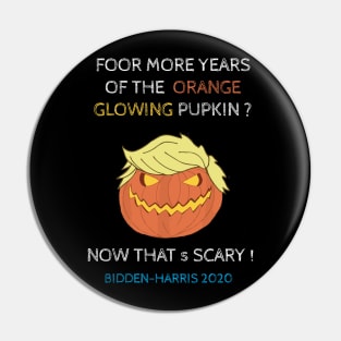 Pumpkin trump Funny bidden election quote Pin