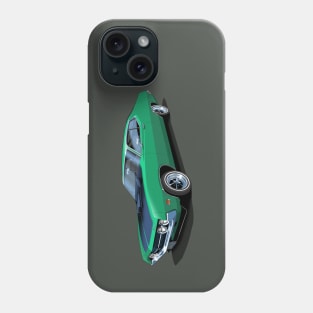 1970 Ford Torino Cobra Jet in grabber green Phone Case