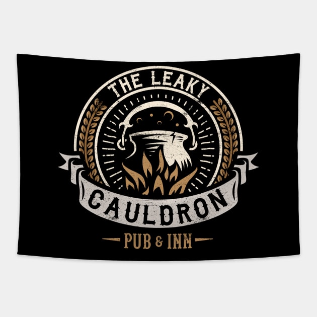 The Leaky Cauldron Pub & Inn Tapestry by wookiemike