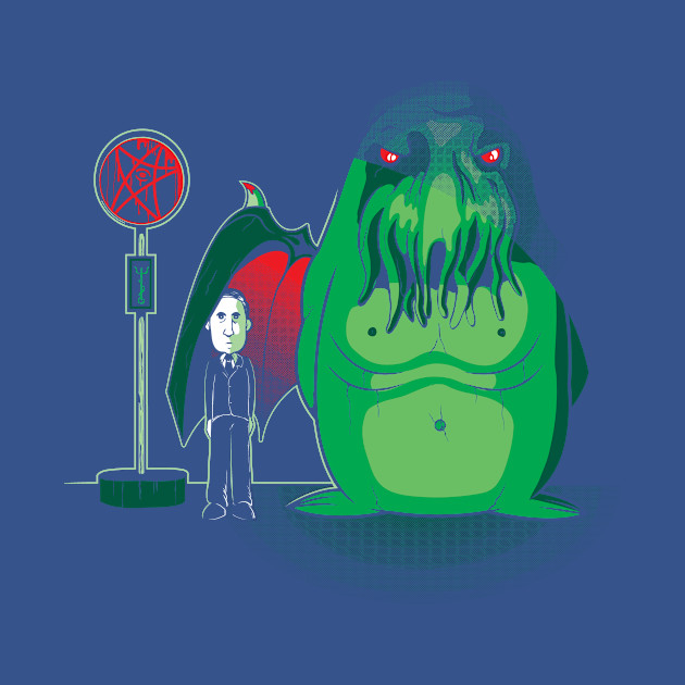 Cthulhu Waits - Bizarre - T-Shirt