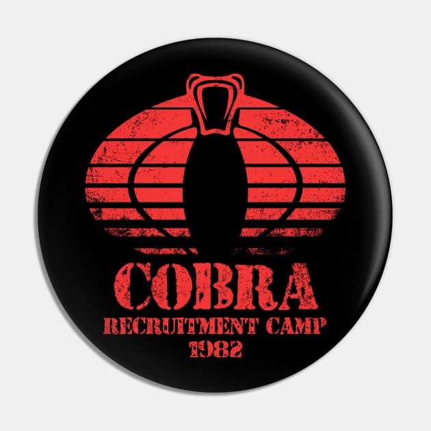 Cobra Camp Pin by PlatinumBastard