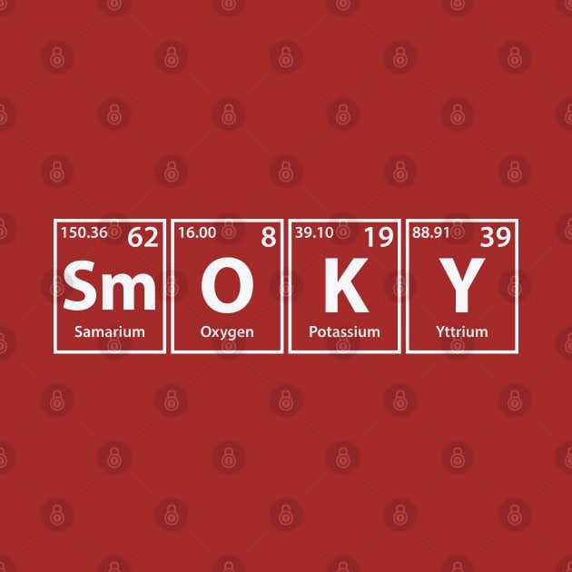 Smoky (Sm-O-K-Y) Periodic Elements Spelling by cerebrands