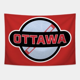 Ottawa Senators Hockey Tapestry