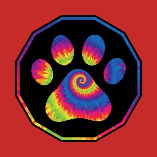 Cat circle rainbow T-Shirt