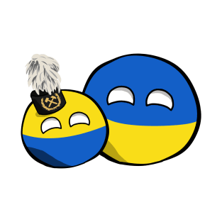 Silesia-Ukraine Countryballs T-Shirt