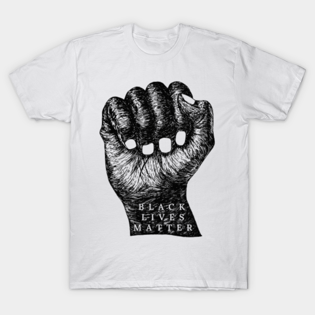 Black Lives Matter Illustration - Black Lives Matter - T-Shirt