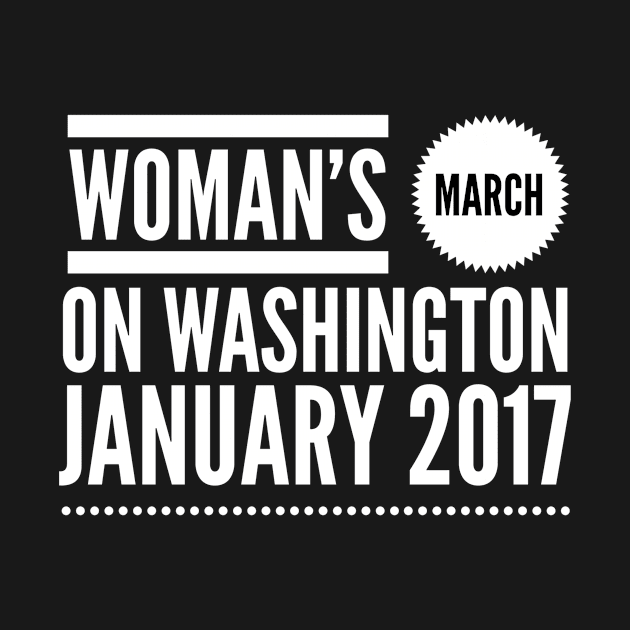 Woman's March On by lovetees